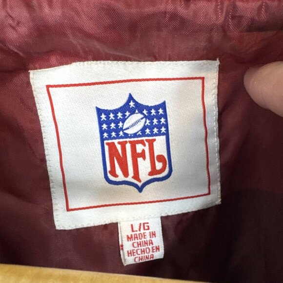 Vintage 90s NFL Washington Redskins Sports Illustrated Windbreaker Jacket Men L - Picture 3 of 9